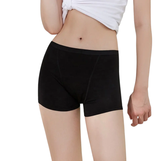 Panty Menstrual Tipo Short - Flujo Abundante